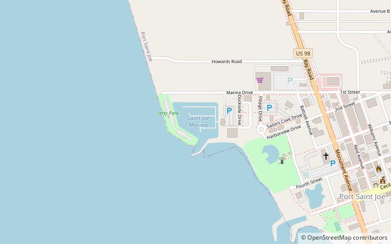 Port St Joe Marina location map