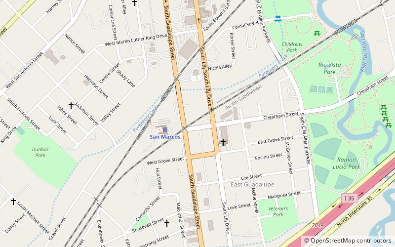 Cheatham Street Warehouse location map