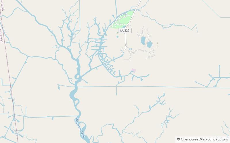 Avery Island location map