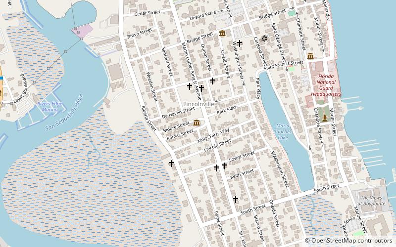 lincolnville museum and cultural center saint augustine location map