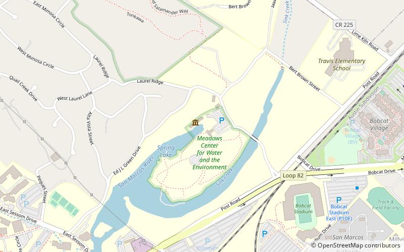 San Marcos Springs location map