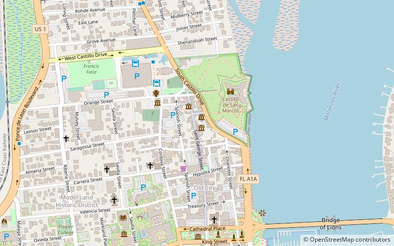 Colonial Quarter location map