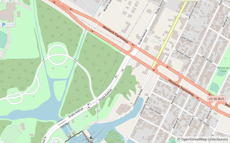 Park Stanowy Bayou Segnette location map