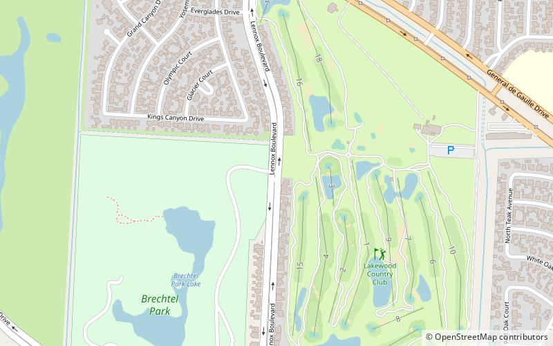 Brechtel Park location map