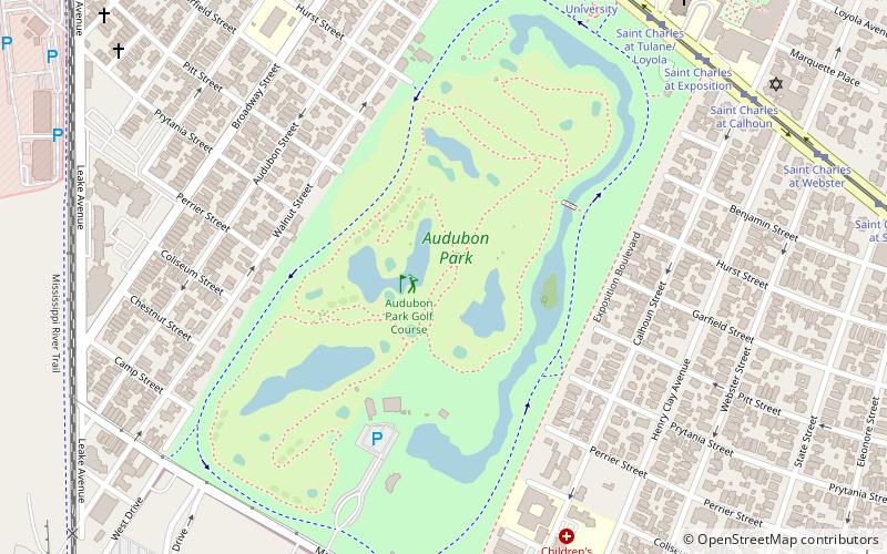 Audubon Park location map
