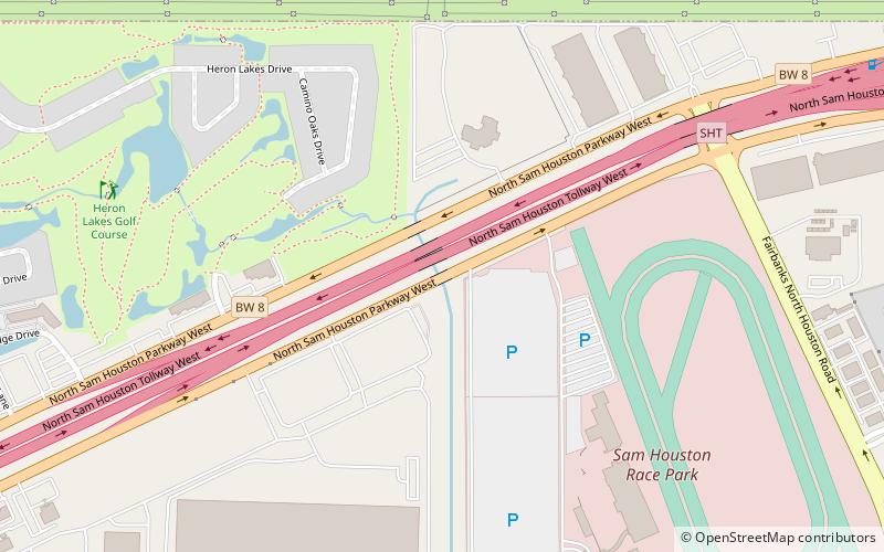Sam Houston Race Track - Morning Shots location map