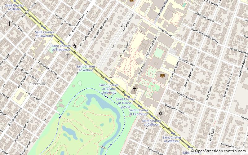 Freeman School of Business location map