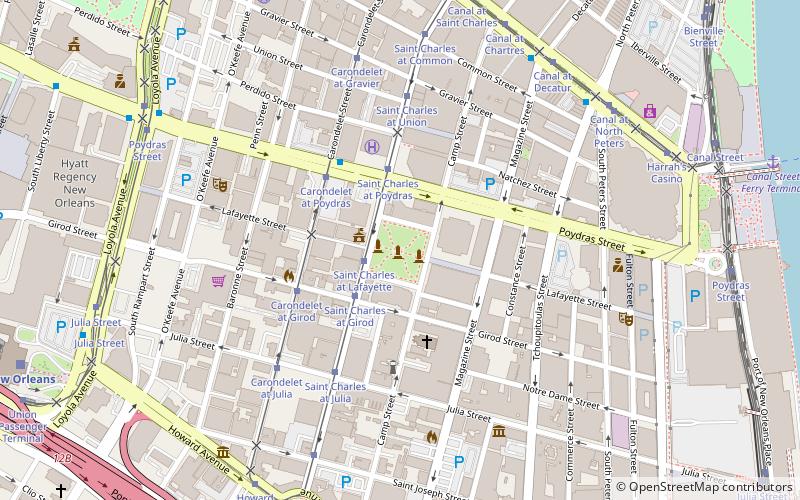 Lafayette Square location map