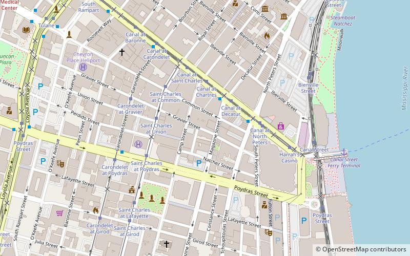 Gravier Street Social location map