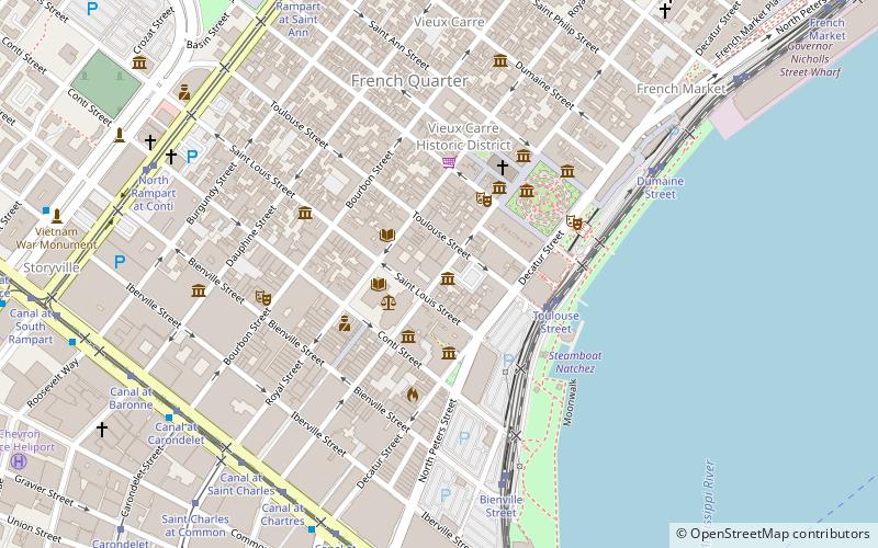 the museum of the american cocktail nueva orleans location map