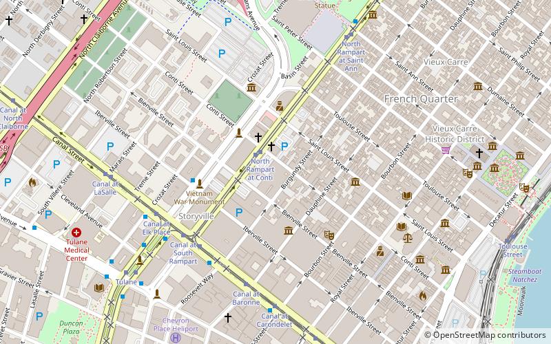 The Mardi Gras Museum of Costumes and Culture location map