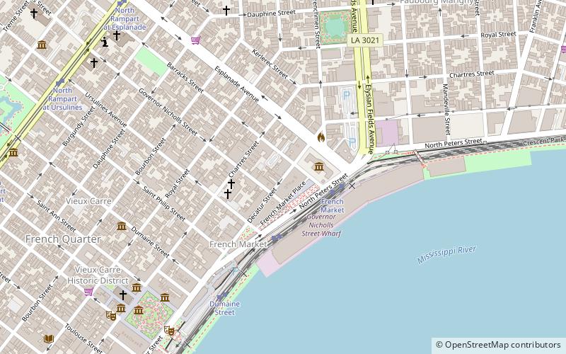 Decatur Street location map