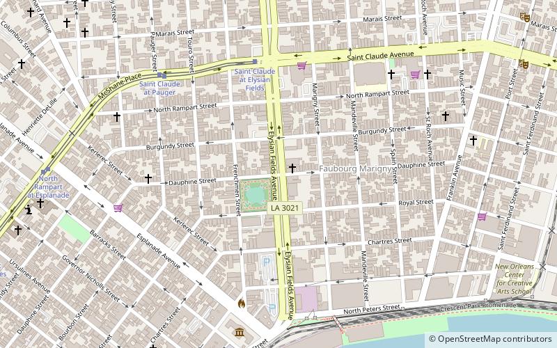 Theatre de la Renaissance location map