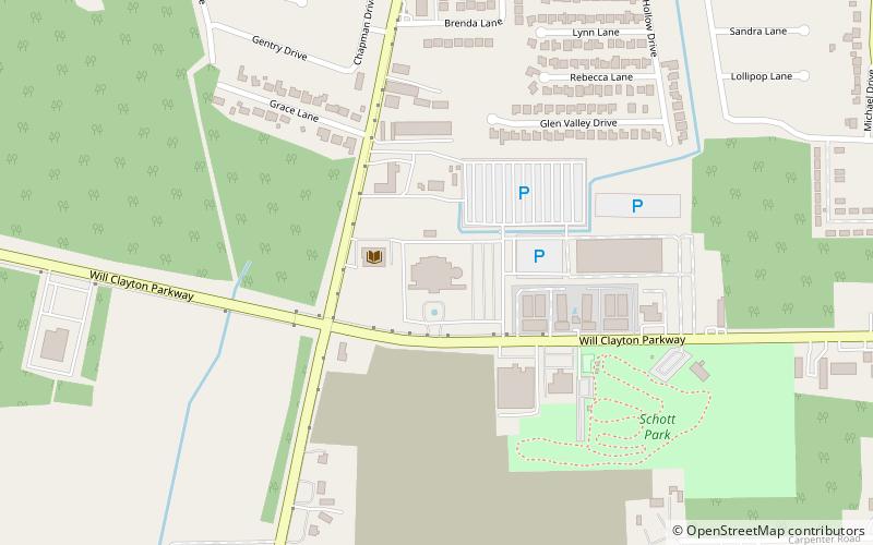 Humble Civic Center Arena location map