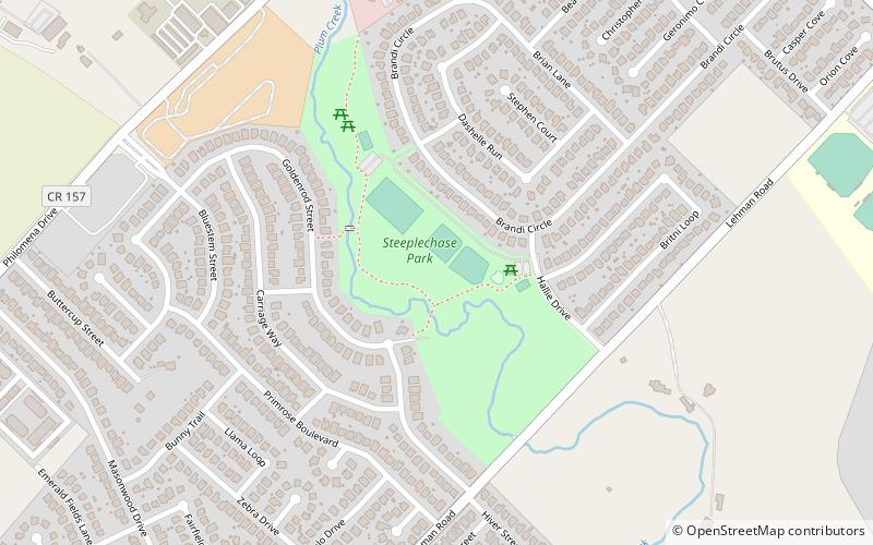 Friends of Steeplechase Park location map