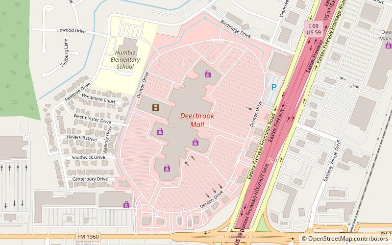 Deerbrook Mall location map