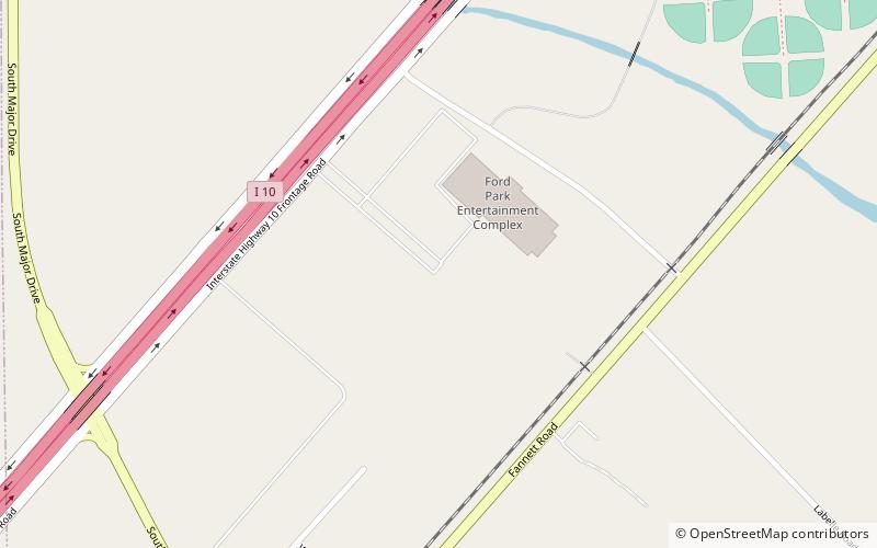 Ford Park location map