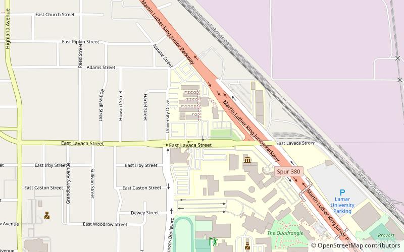 Institut de technologie Lamar location map