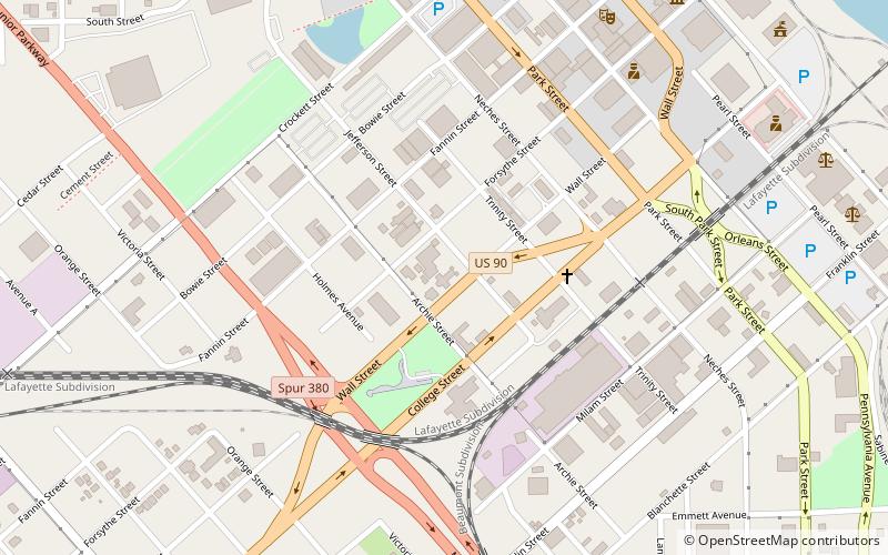 Saint Anthony Cathedral Basilica location map