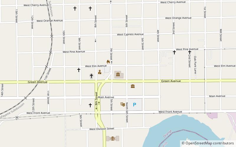 Stark Museum of Art location map
