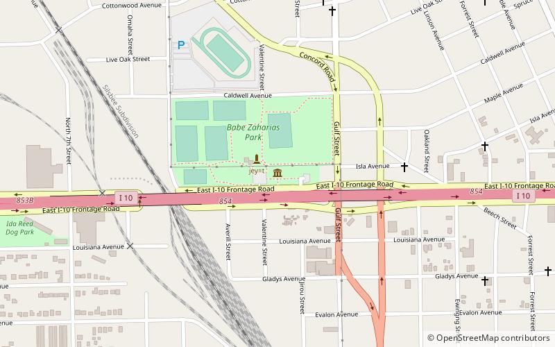 Babe Didrikson Zaharias Museum location map