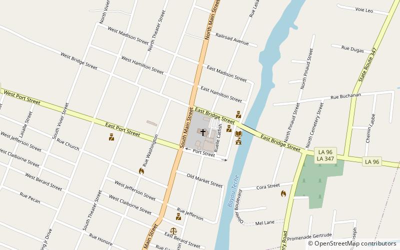 St. Martin of Tours Catholic Church location map