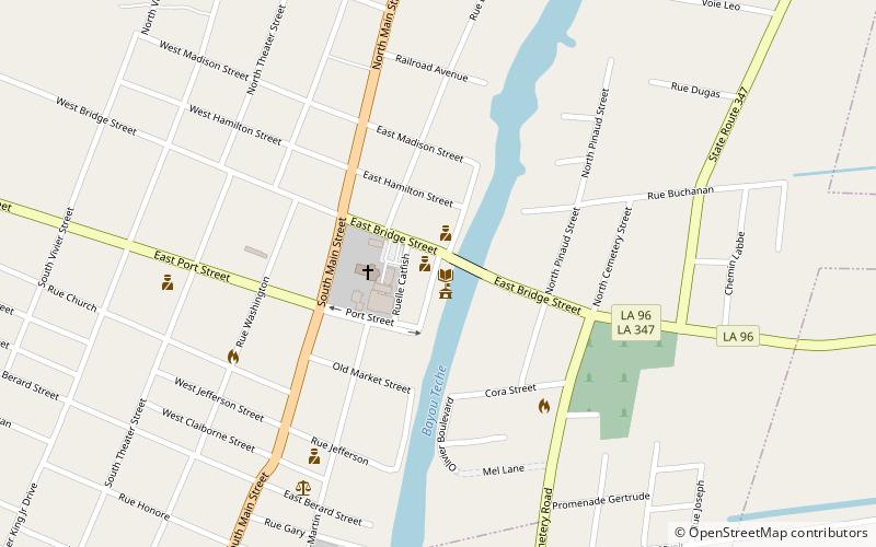 Acadian Memorial location map