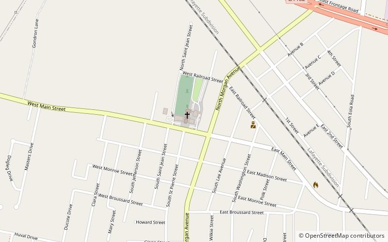 Martial Billeaud Jr. House location map