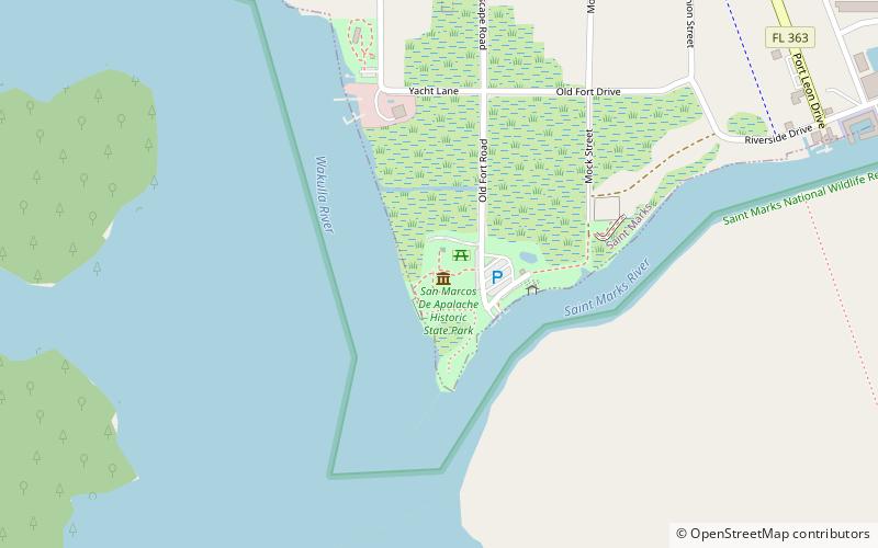 fort ward st marks location map