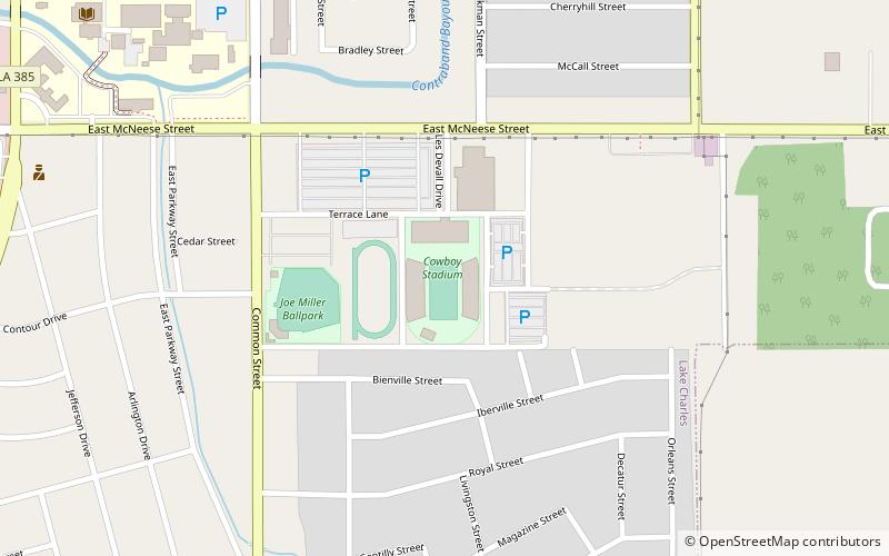 Cowboy Stadium location map