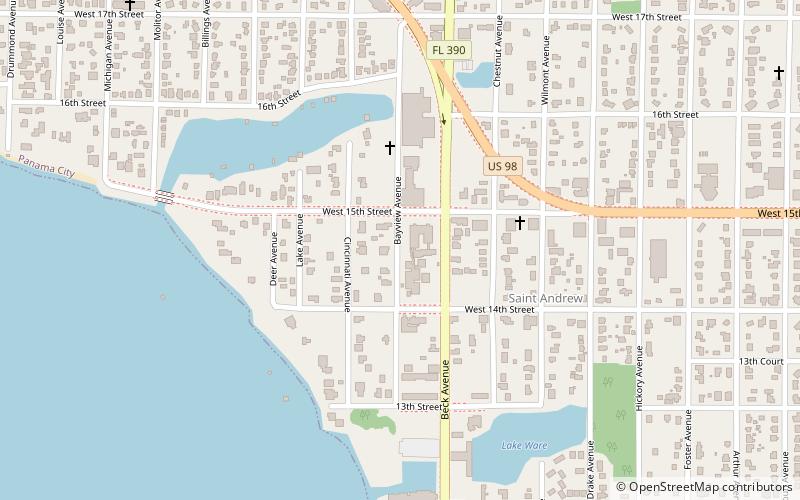 St. Andrew School location map