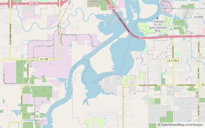 port of lake charles location map