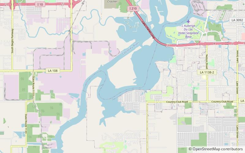 Port of Lake Charles location map