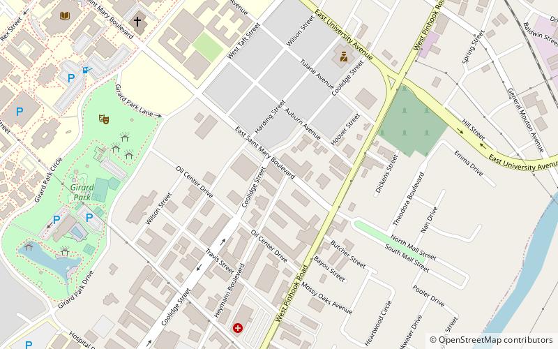 Lafayette Art Association & Gallery location map