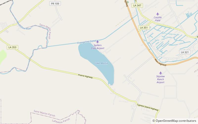 lake martin lafayette location map