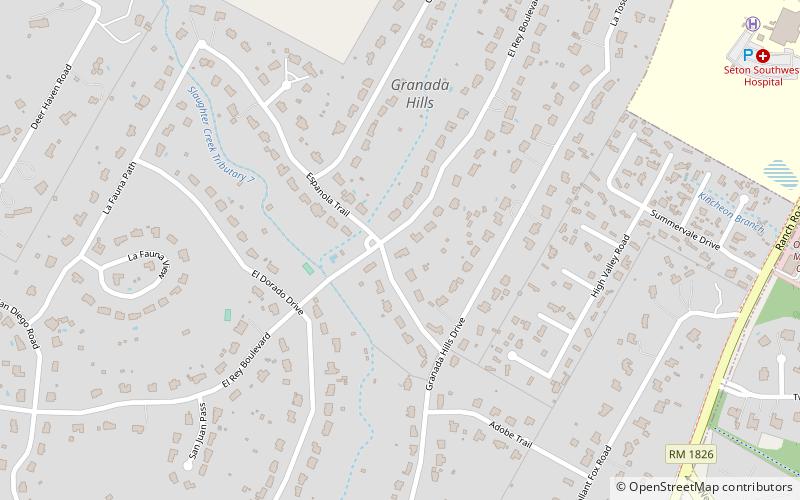 Granada Hills location map