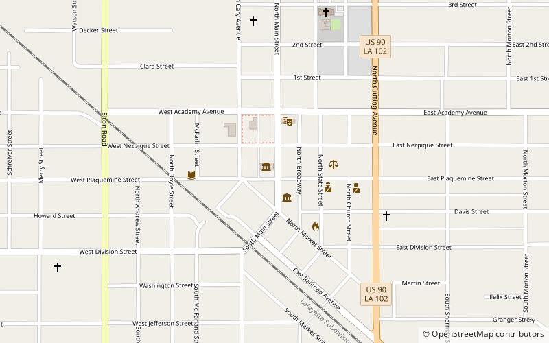 W.H. Tupper General Merchandise Museum location map