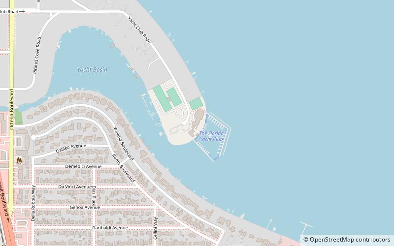Florida Yacht Club location map