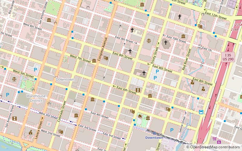 Southwest Tower Building location map