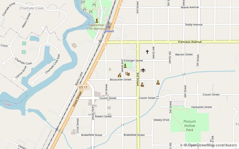 slidell city hall location map