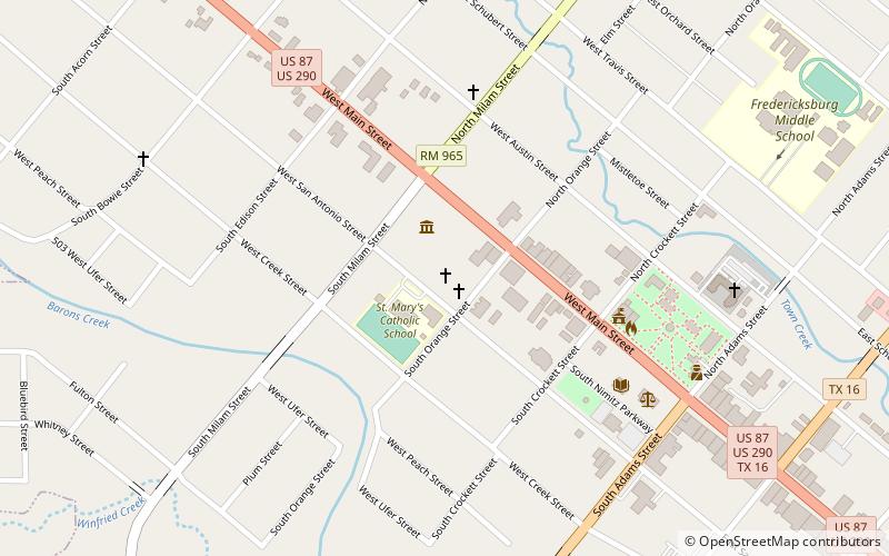 St. Mary's Catholic Church location map