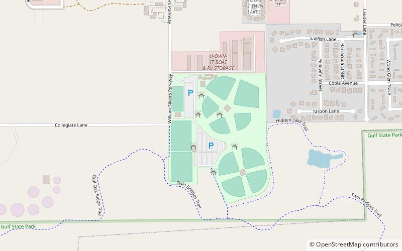 Orange Beach Sportsplex location map