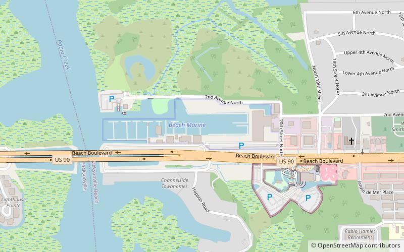 Beach Marine location map