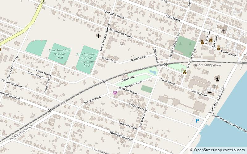 Alice Moseley Folk Art and Antique Museum location map