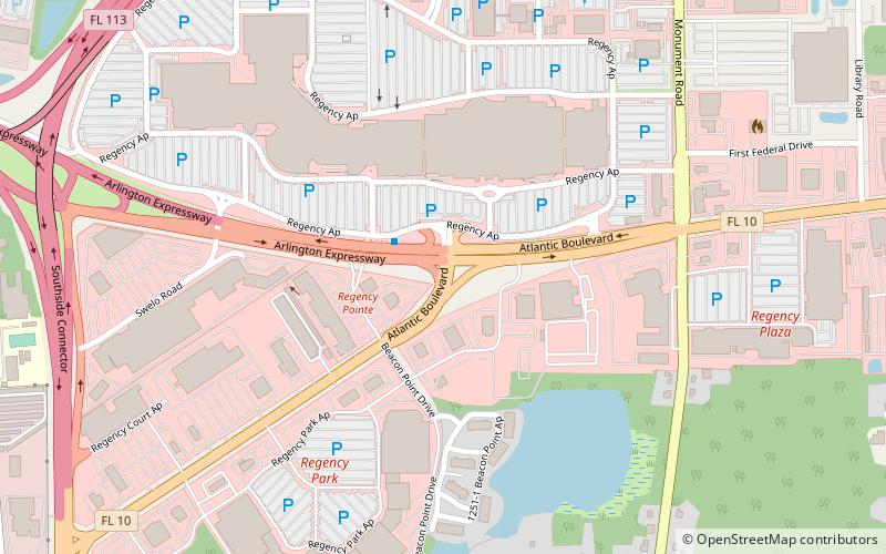 Regency Square Mall location map