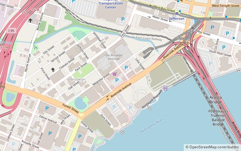 Brooklyn Station on Riverside location map