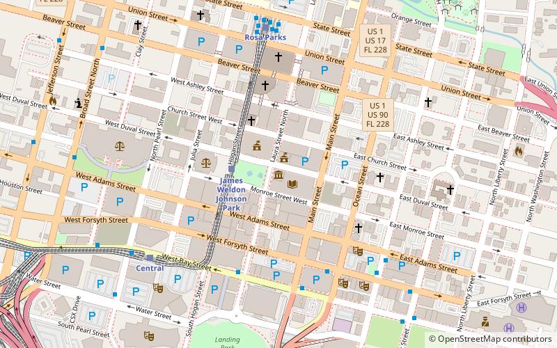 Museum of Contemporary Art Jacksonville location map