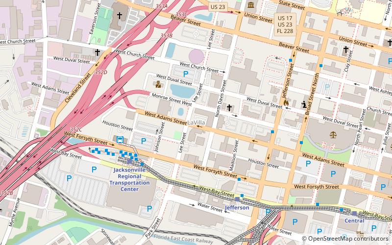 LaVilla location map