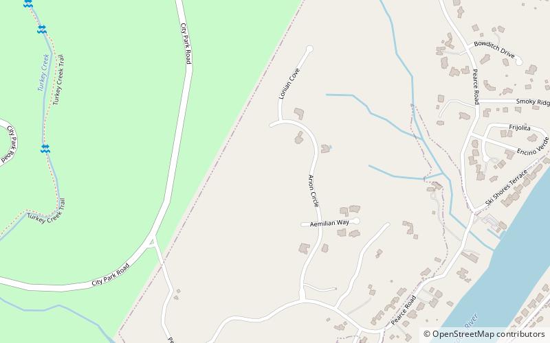 Emma Long Metropolitan Park location map