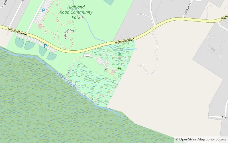Highland Road Park Observatorium location map